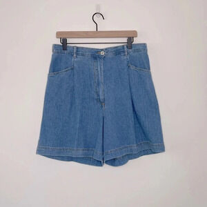 VTG 80s Willi Smith high rise Pleated oversized jorts golden girls grandpa core